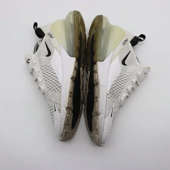 Nike Air Max 270 Men's Size 11 (AH8050 100) White/Black Running Sneaker - Picture 8 of 12